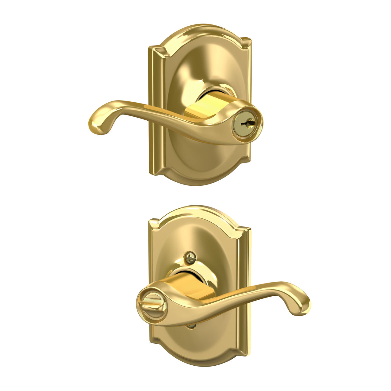 Flair Lever Keyed Entry Lock