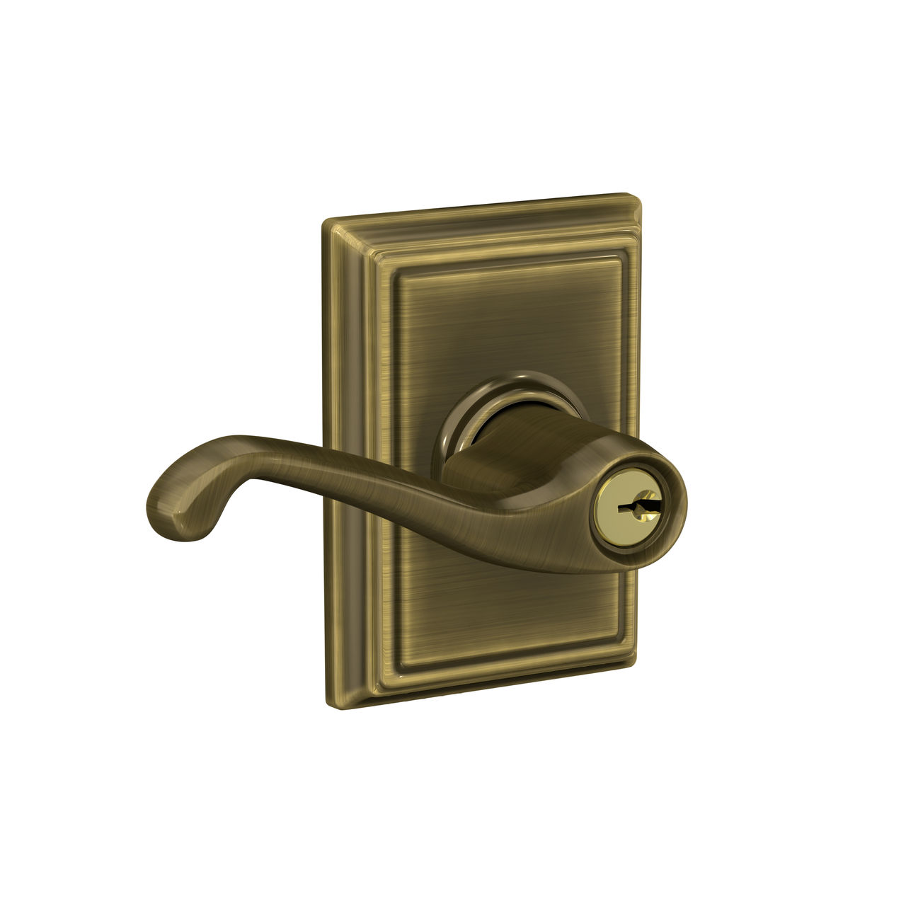 Flair Lever Keyed Entry Lock