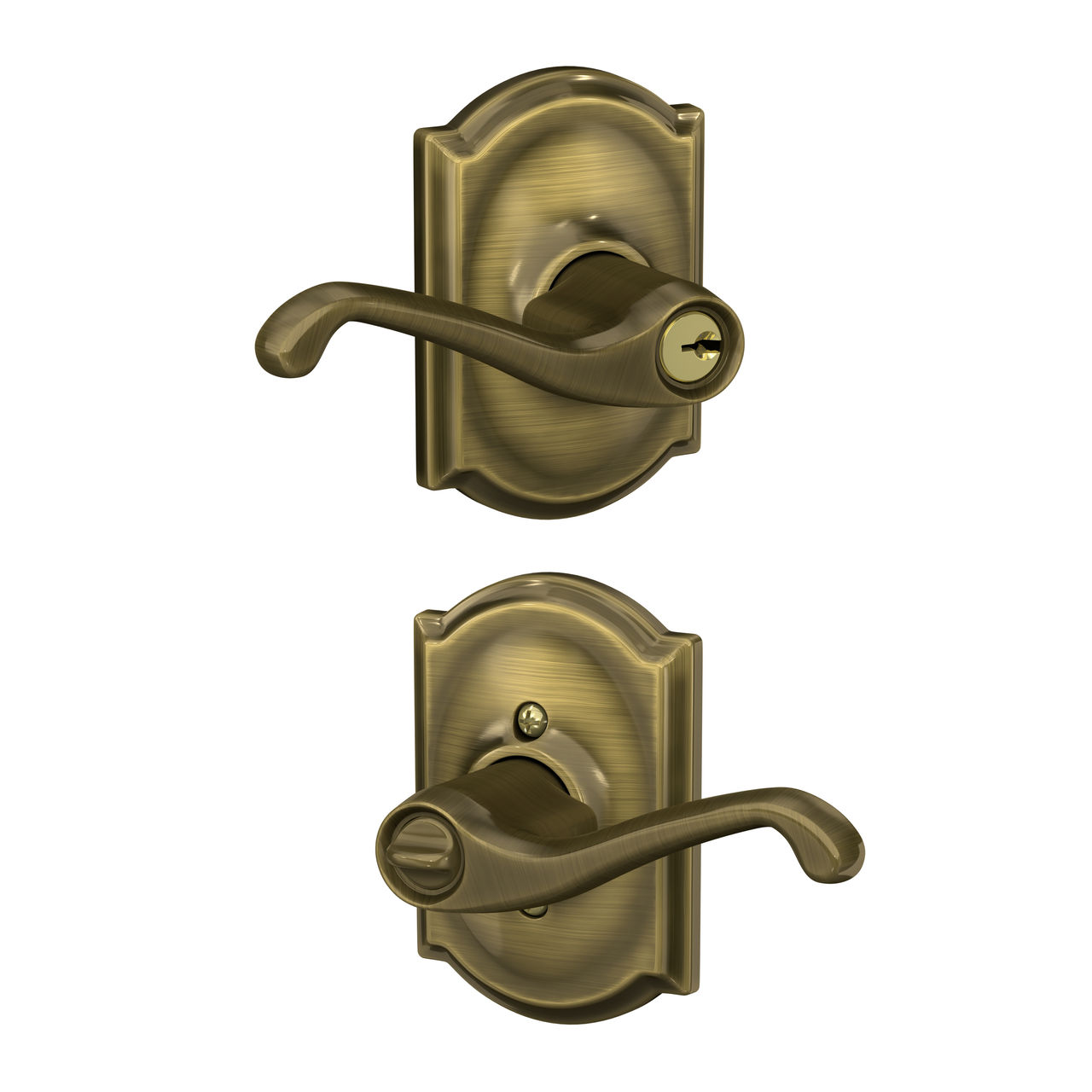 Flair Lever Keyed Entry Lock