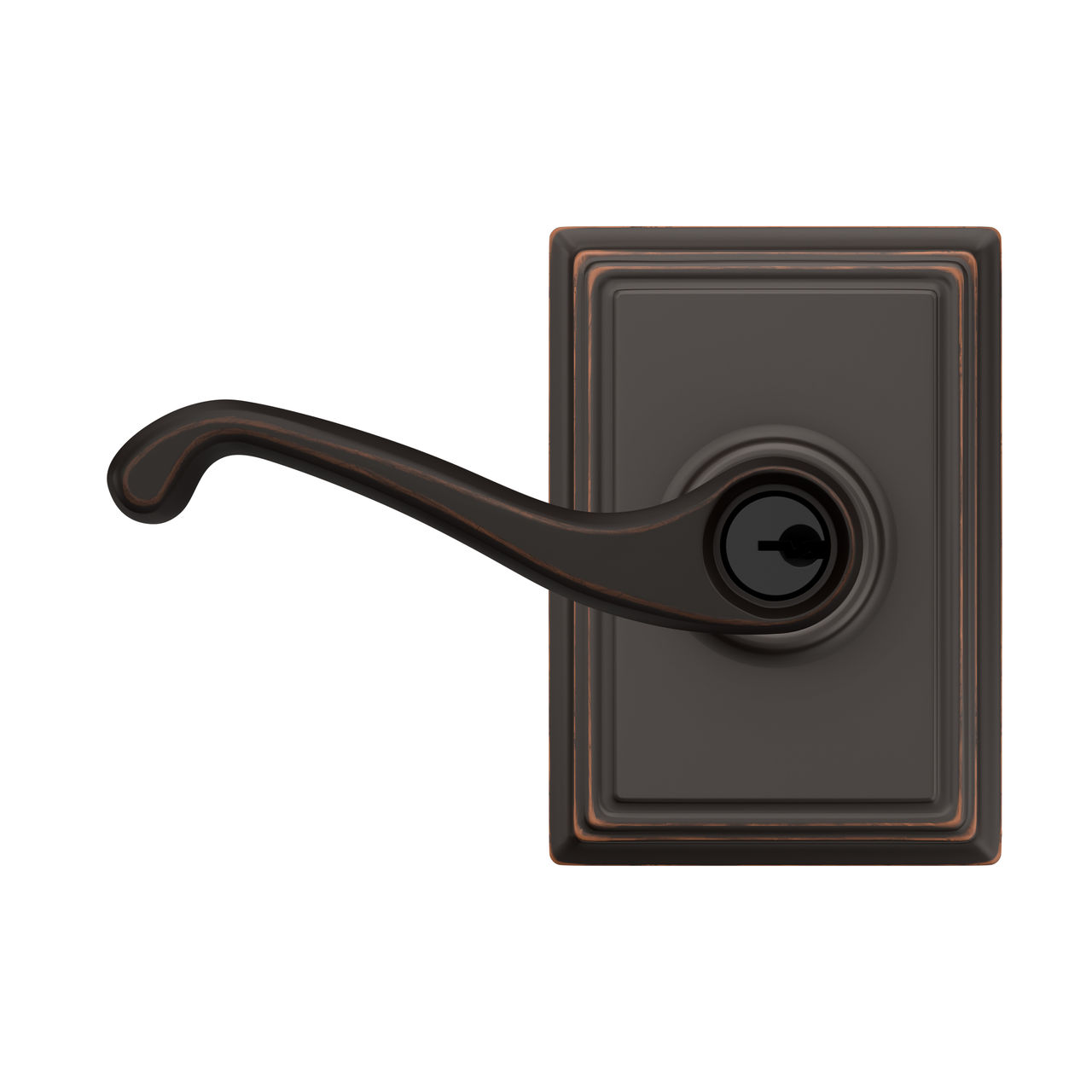 Flair Lever Keyed Entry Lock
