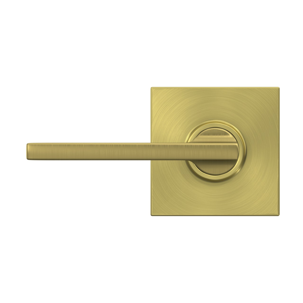 Serrure avec levier Latitude et garniture Collins pour vestibule et garde-robe
