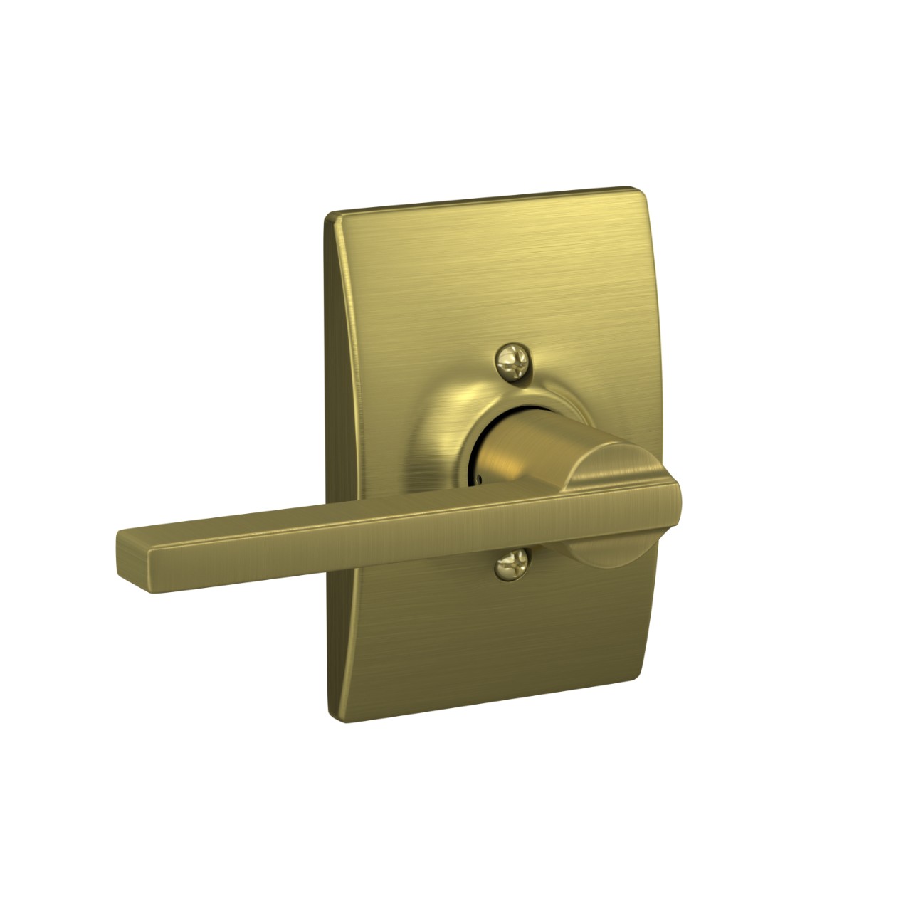Serrure sans rotation avec levier Latitude et garniture Century