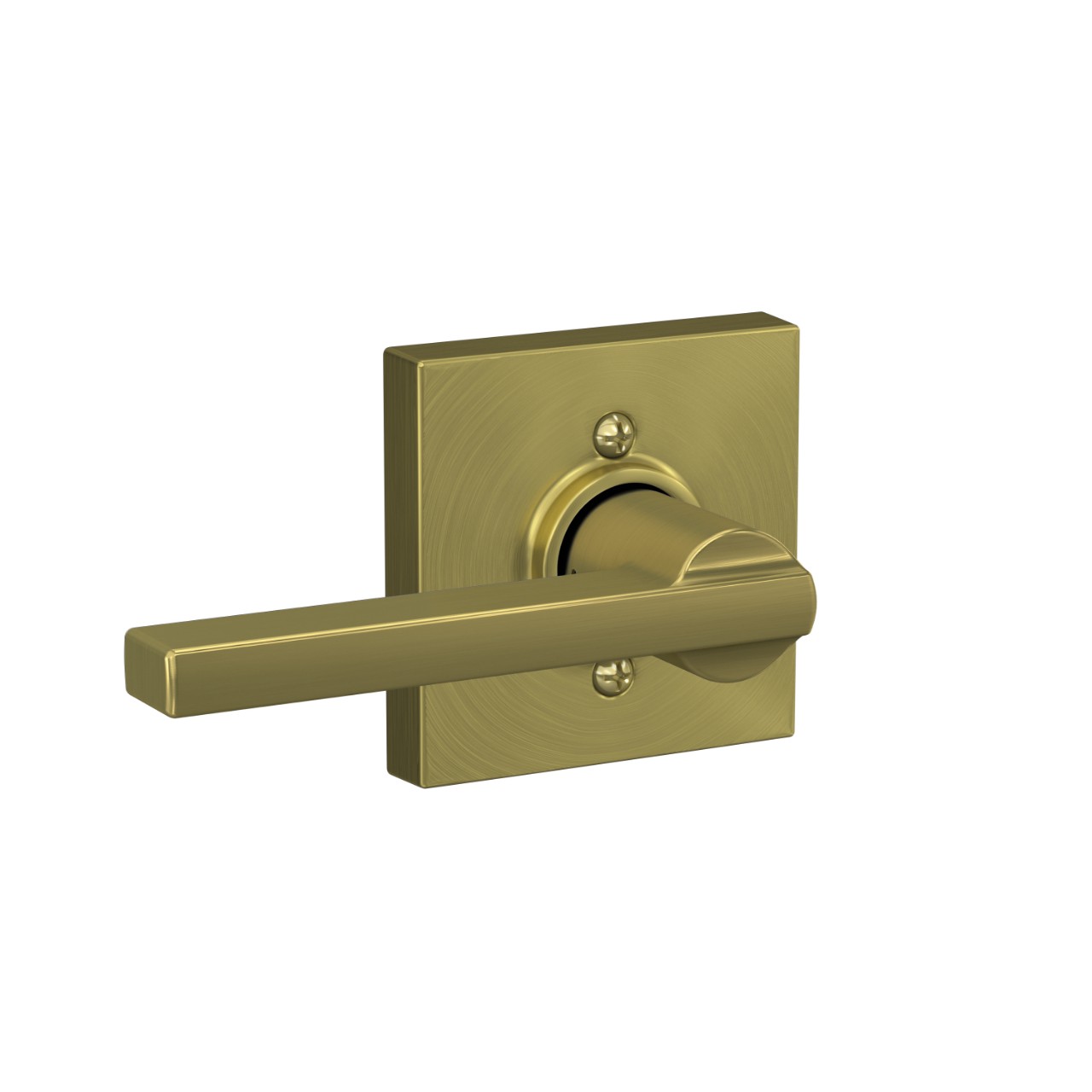 Serrure sans rotation avec levier Latitude et garniture Collins