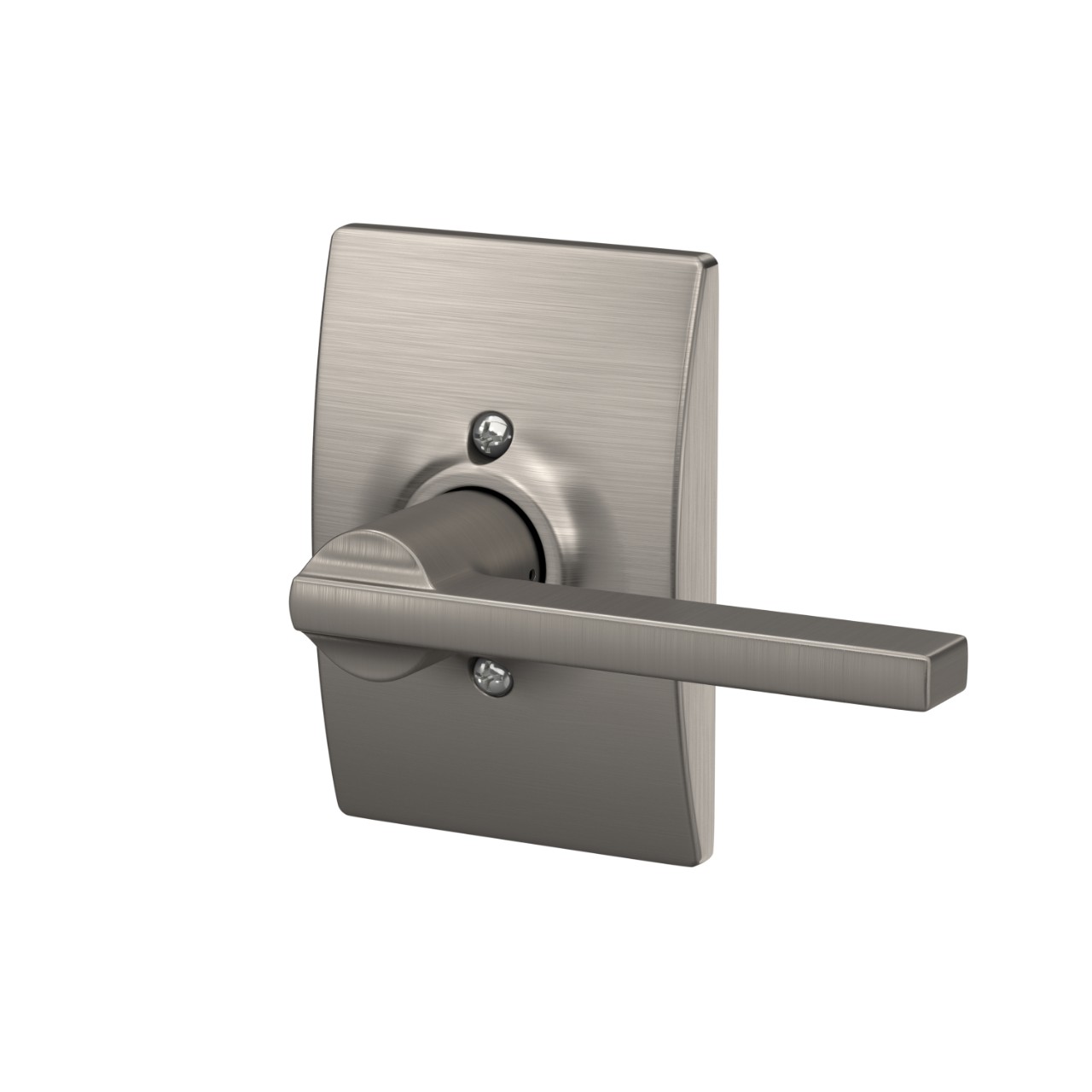 Serrure sans rotation avec levier Latitude et garniture Century
