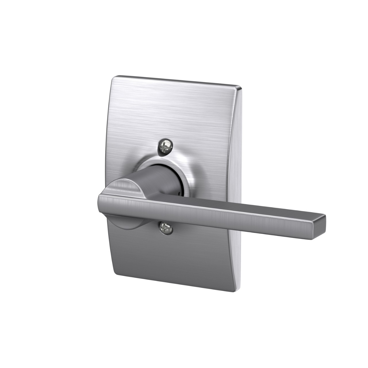 Serrure sans rotation avec levier Latitude et garniture Century