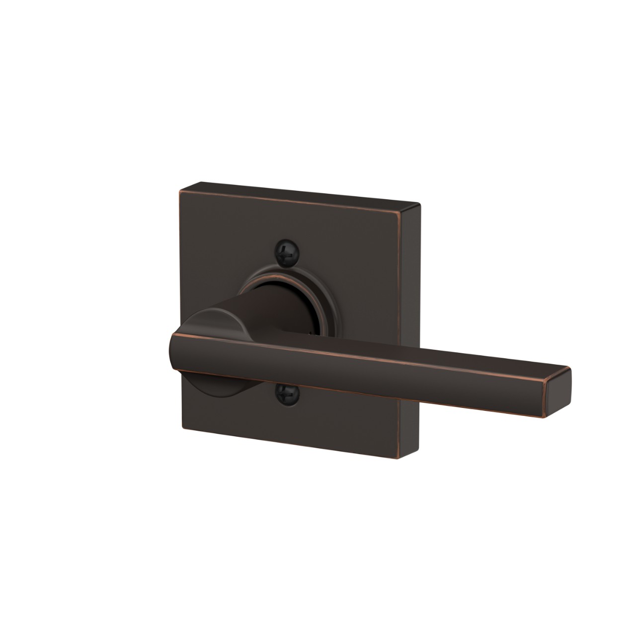 Serrure sans rotation avec levier Latitude et garniture Collins