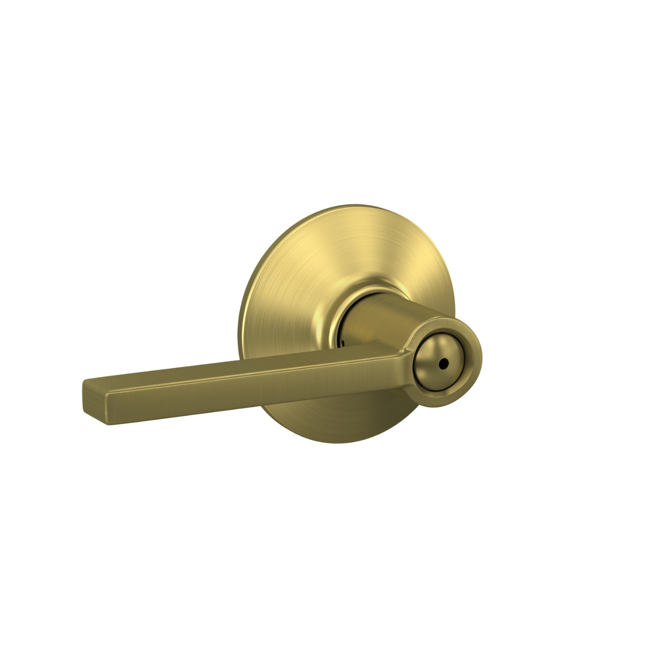 Serrure avec levier Latitude pour chambre de bain et chambre à coucher