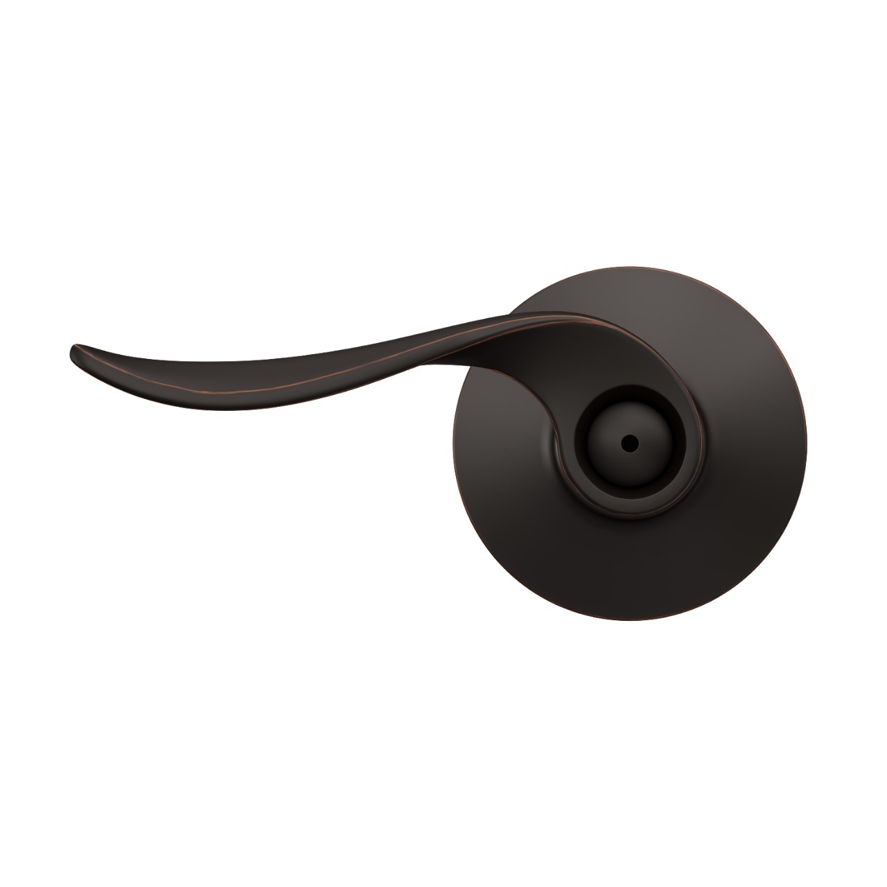 Serrure avec levier Sacramento pour chambre de bain et chambre à coucher